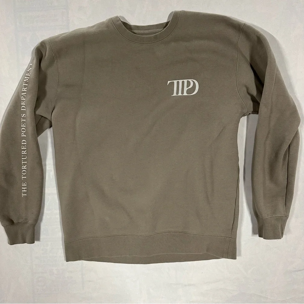 Taylor Swift Tortured Poets Department Crewneck unisex Large